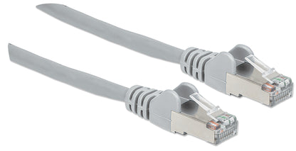 Cat6a S/FTP Network Patch Cable, 10 ft., Gray Image 3