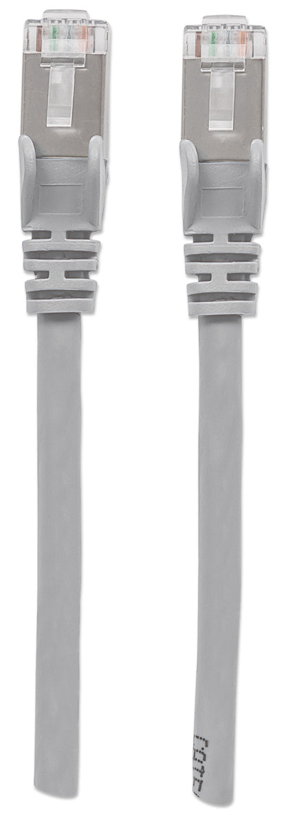 Cat6a S/FTP Network Patch Cable, 25 ft., Gray Image 5