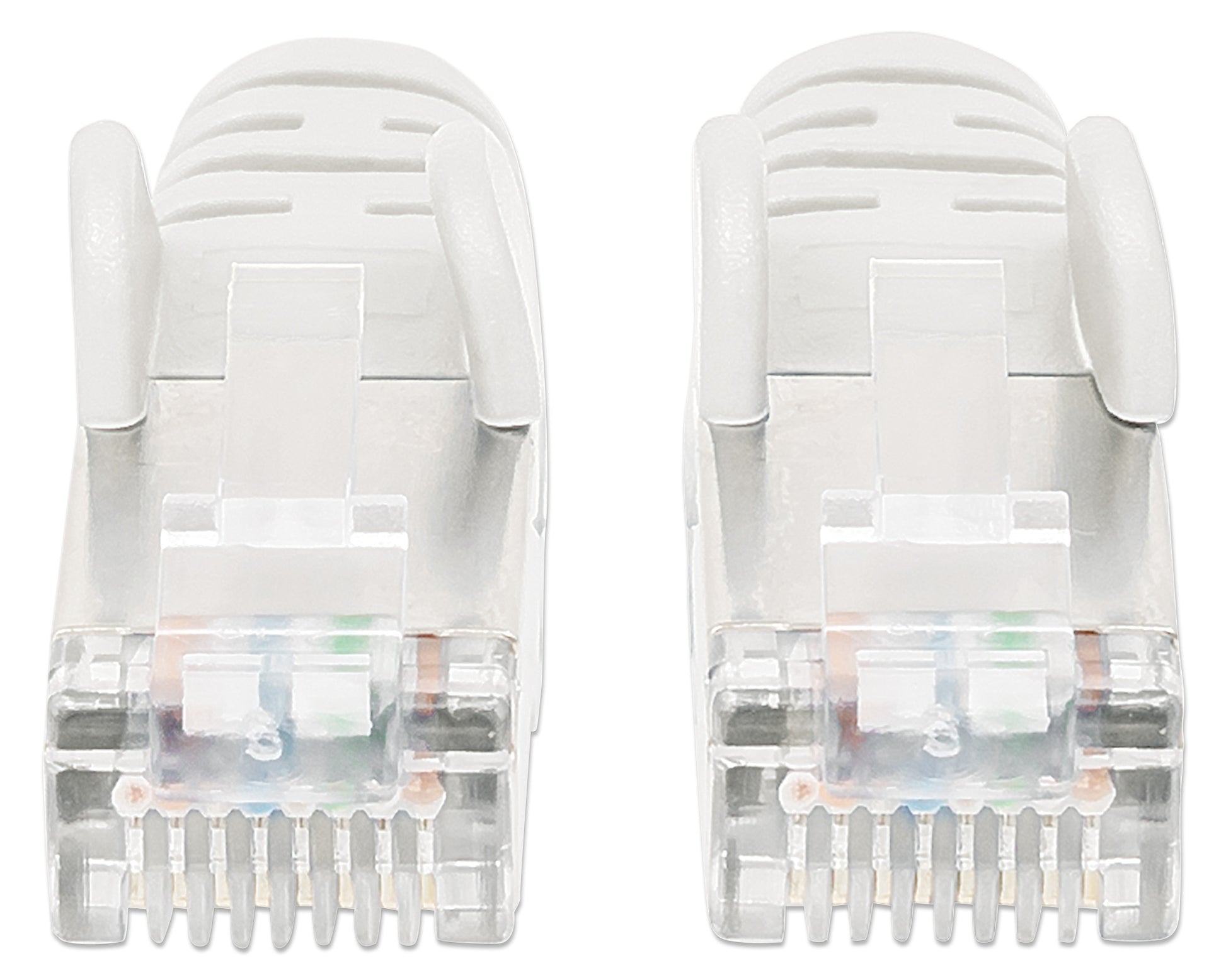 Cat6a S/FTP Network Patch Cable, 14 ft., White Image 4