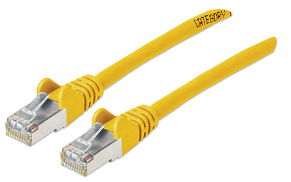 Cat6a S/FTP Network Patch Cable, 25 ft., Yellow Image 1