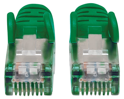 Cat6a S/FTP Network Patch Cable, 1 ft., Green Image 4