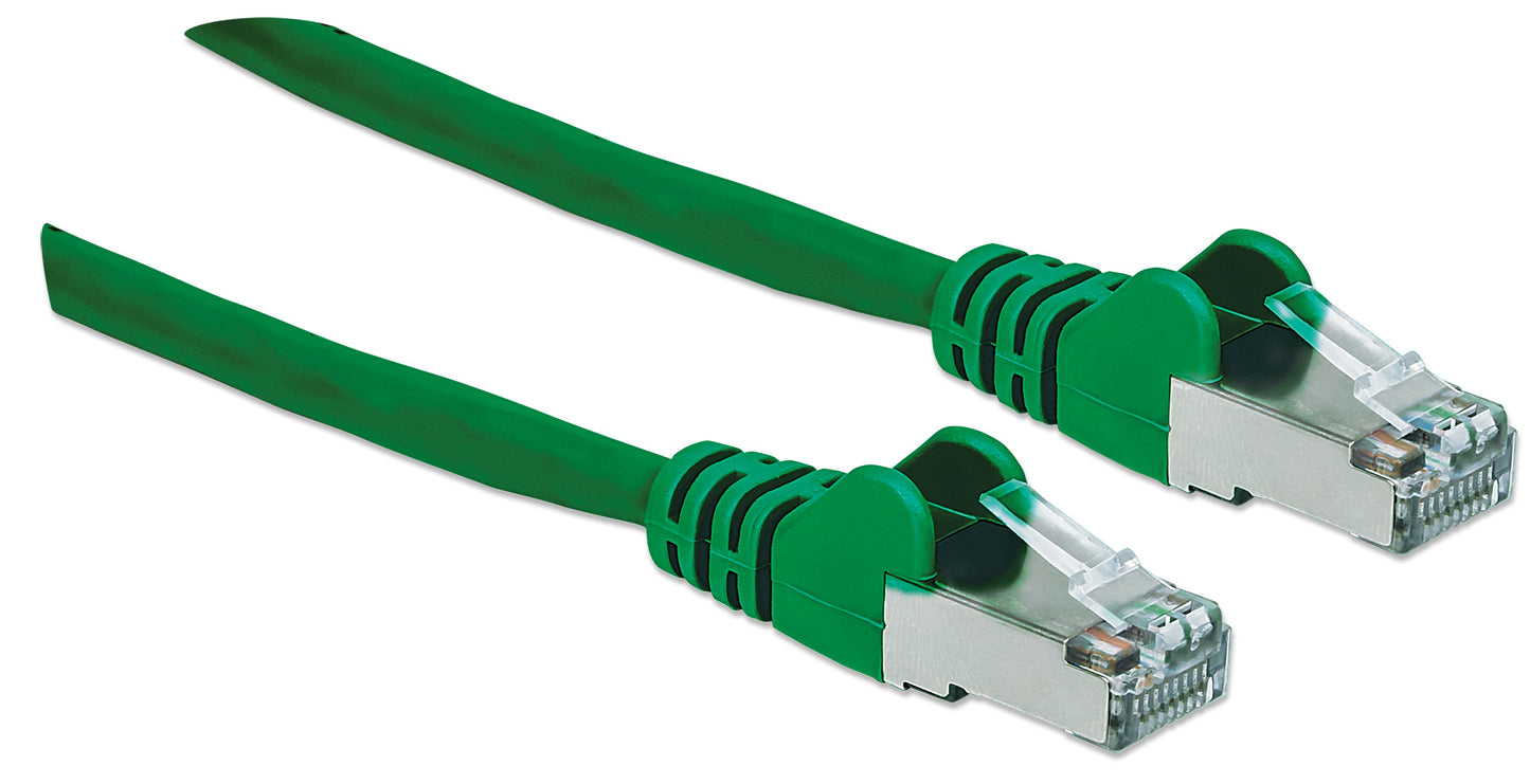Cat6a S/FTP Network Patch Cable, 3 ft., Green Image 3