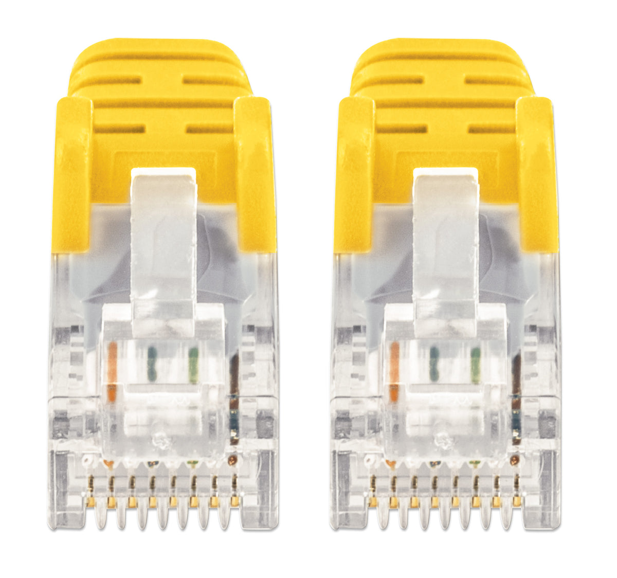 Cat6 U/UTP Slim Network Patch Cable, 10 ft., Yellow Image 3