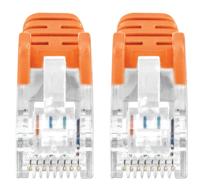Cat6 U/UTP Slim Network Patch Cable, 10 ft., Orange Image 3