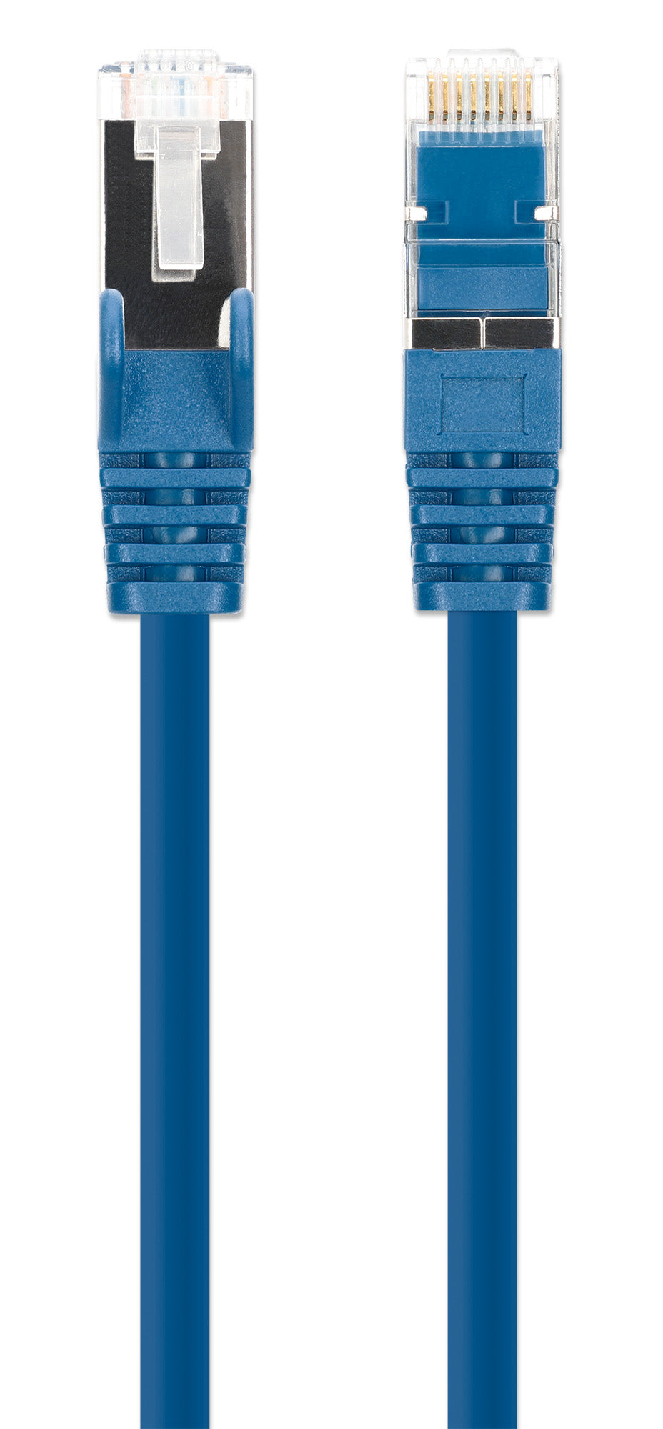 Cat8.1 U/FTP Slim Network Patch Cable, 5 ft., Blue, 10-Pack Image 4