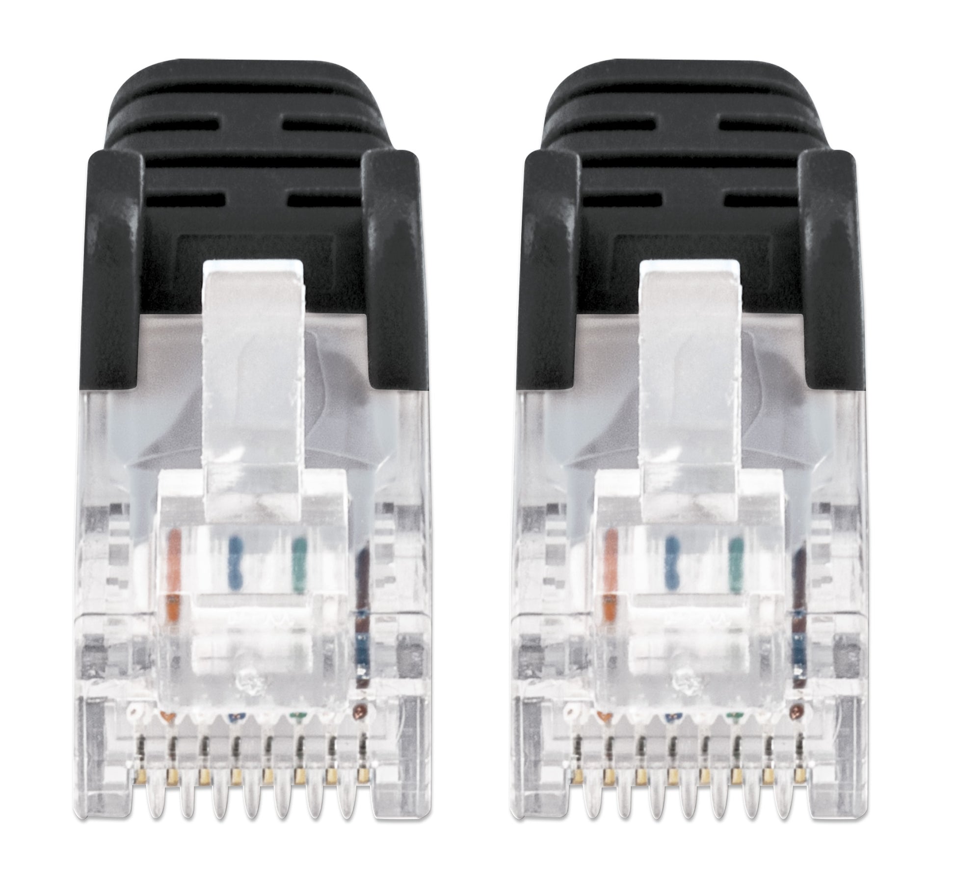 Cat6a U/UTP Slim Network Patch Cable, 5 ft., Black Image 3