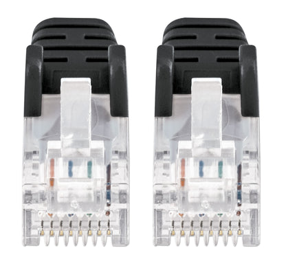 Cat6a U/UTP Slim Network Patch Cable, 5 ft., Black Image 3