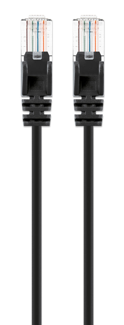 Cat6a U/UTP Slim Network Patch Cable, 10 ft., Black Image 4