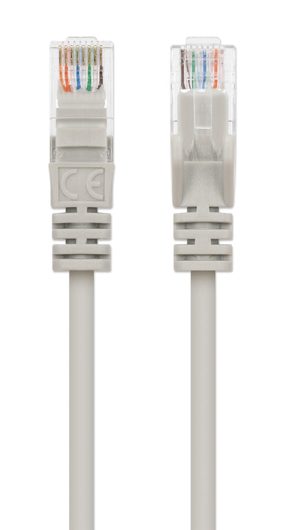 Cat6 U/UTP Slim Network Patch Cable, 2 ft., Gray Image 4