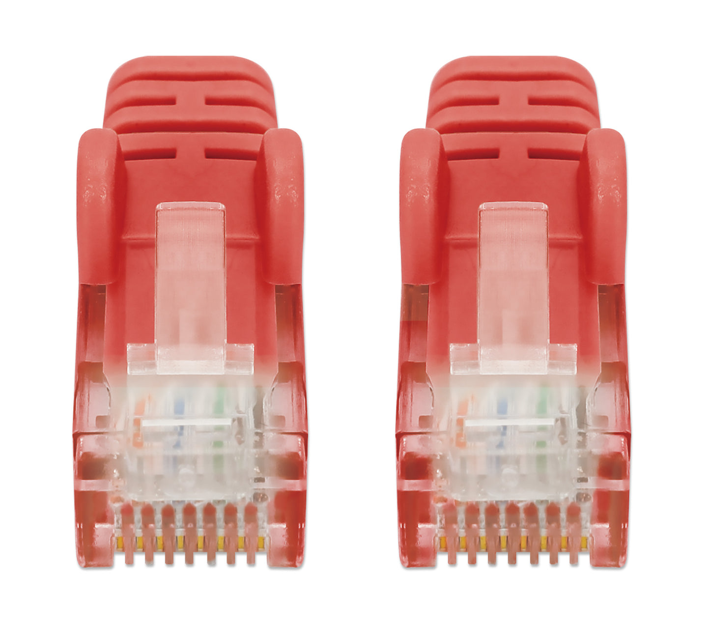 Cat6 U/UTP Slim Network Patch Cable, 0.5 ft., Red Image 3
