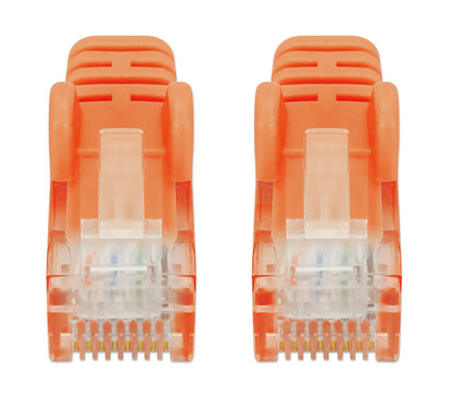 Cat6 U/UTP Slim Network Patch Cable, 0.5 ft., Orange Image 3