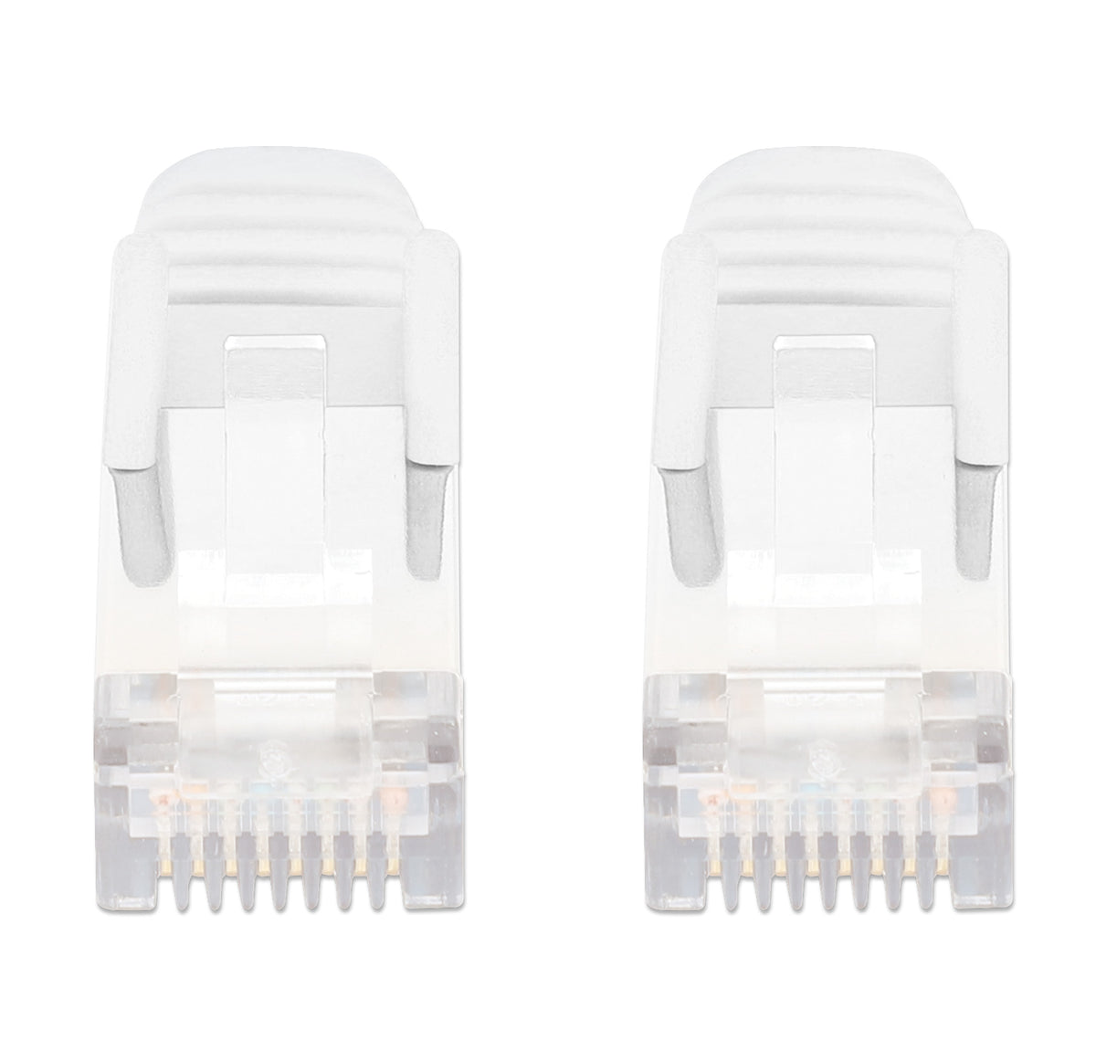 Cat8.1 U/FTP Slim Network Patch Cable, 3 ft., White, 10-Pack Image 5