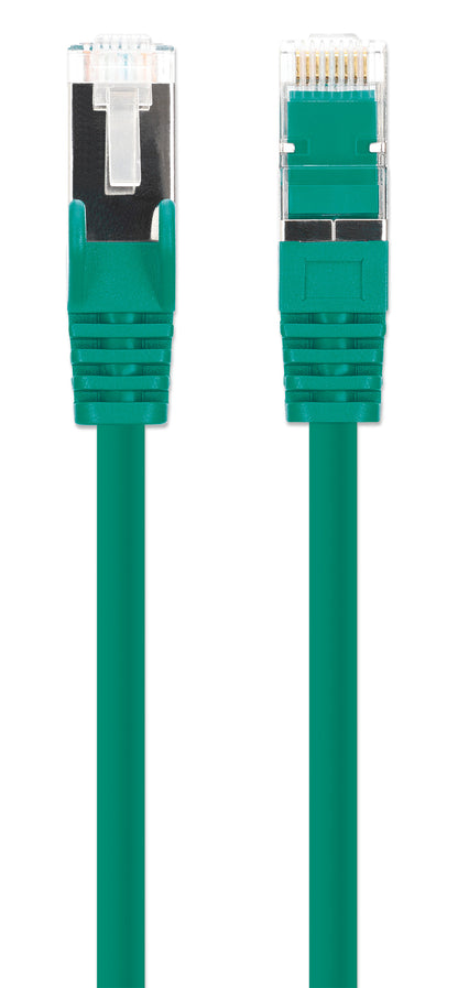 Cat8.1 U/FTP Slim Network Patch Cable, 3 ft., Green, 10-Pack Image 4