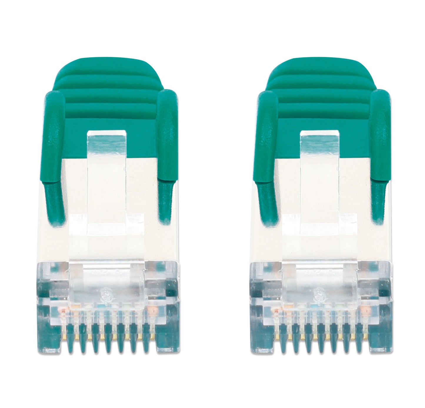 Cat8.1 U/FTP Slim Network Patch Cable, 10 ft., Green, 10-Pack Image 5