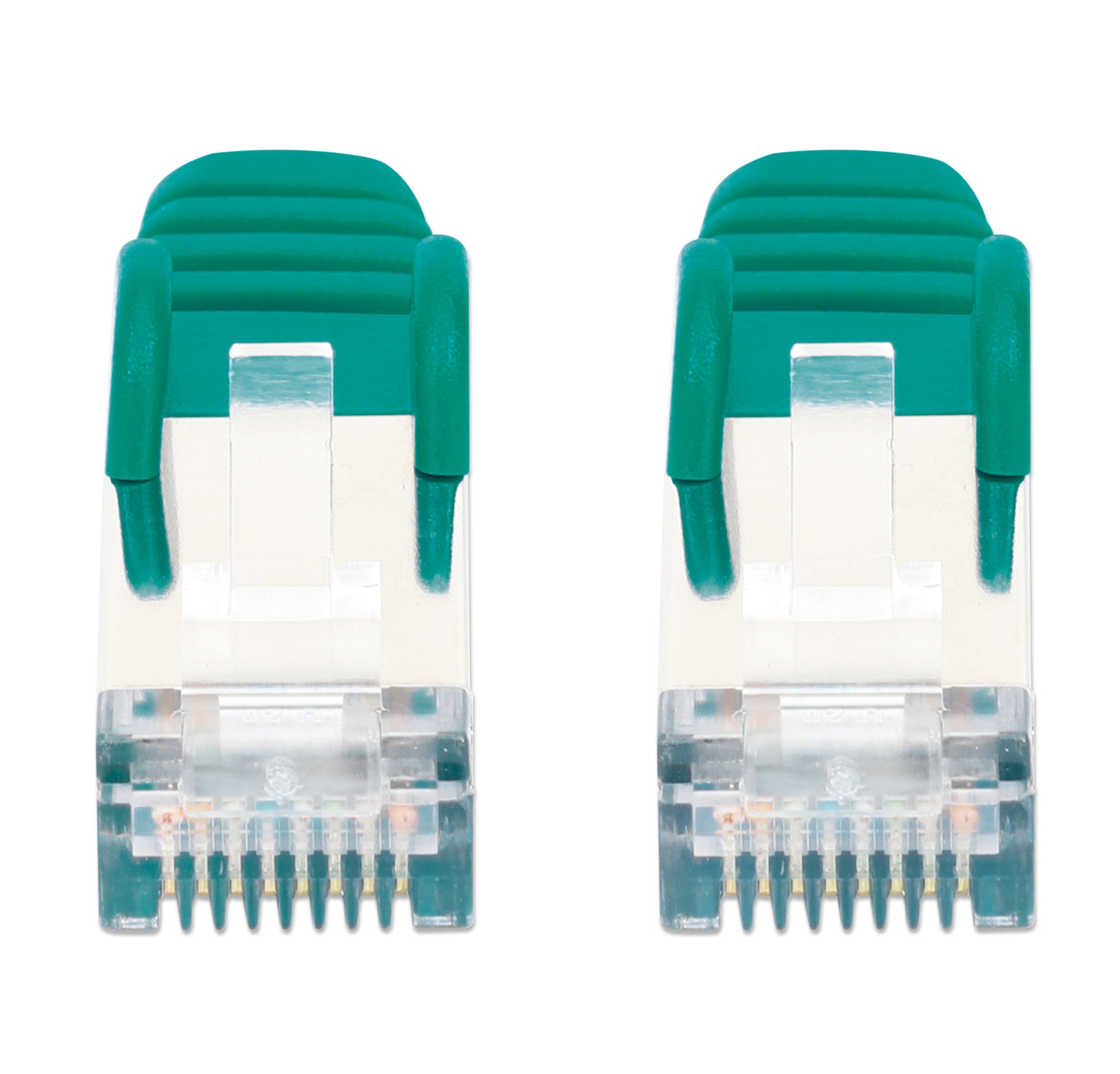 Cat8.1 U/FTP Slim Network Patch Cable, 10 ft., Green, 10-Pack Image 5