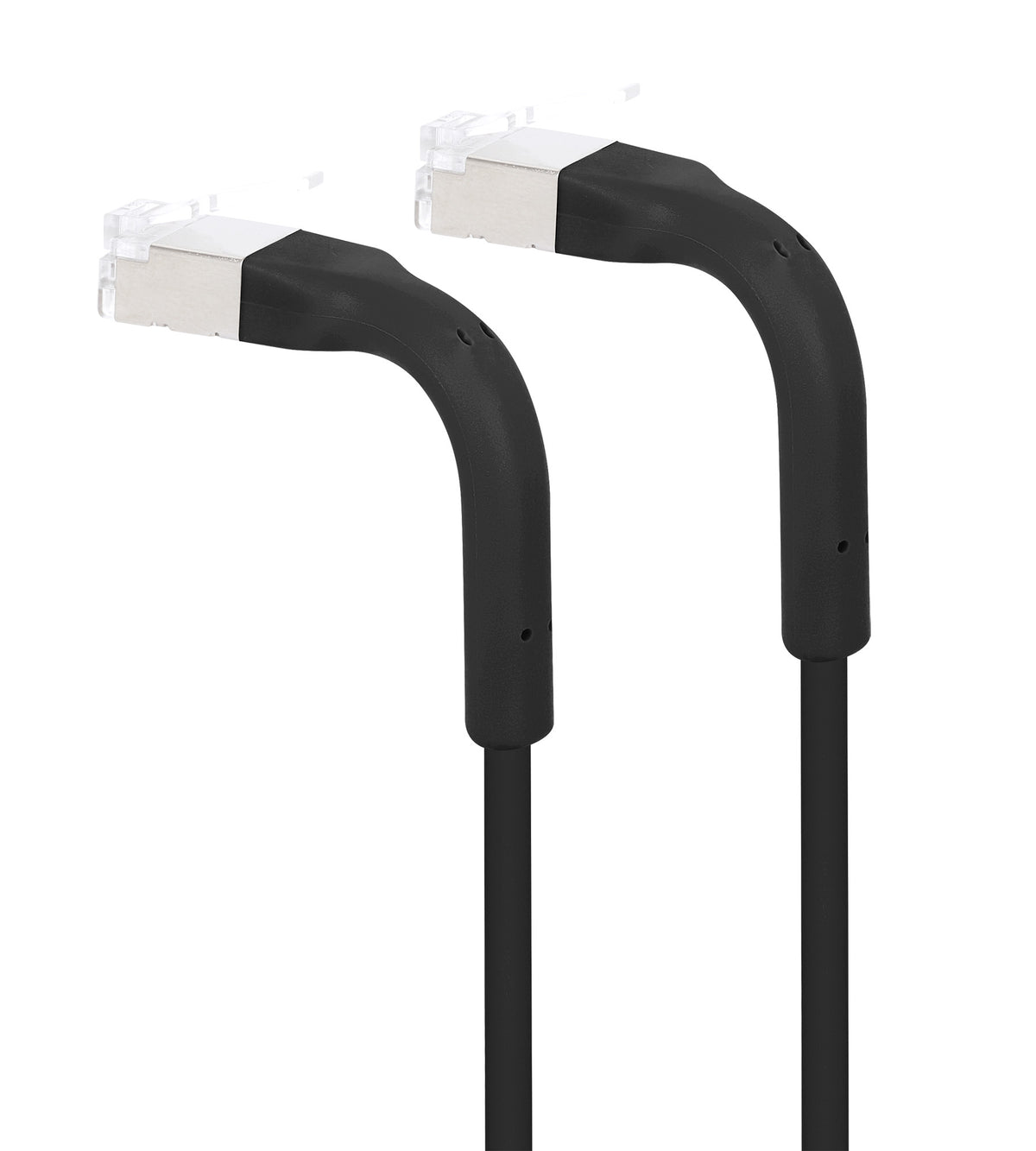 Cat6a F/FTP FlexiBoot Slim Network Patch Cable, 0.5 m, Black Image 6