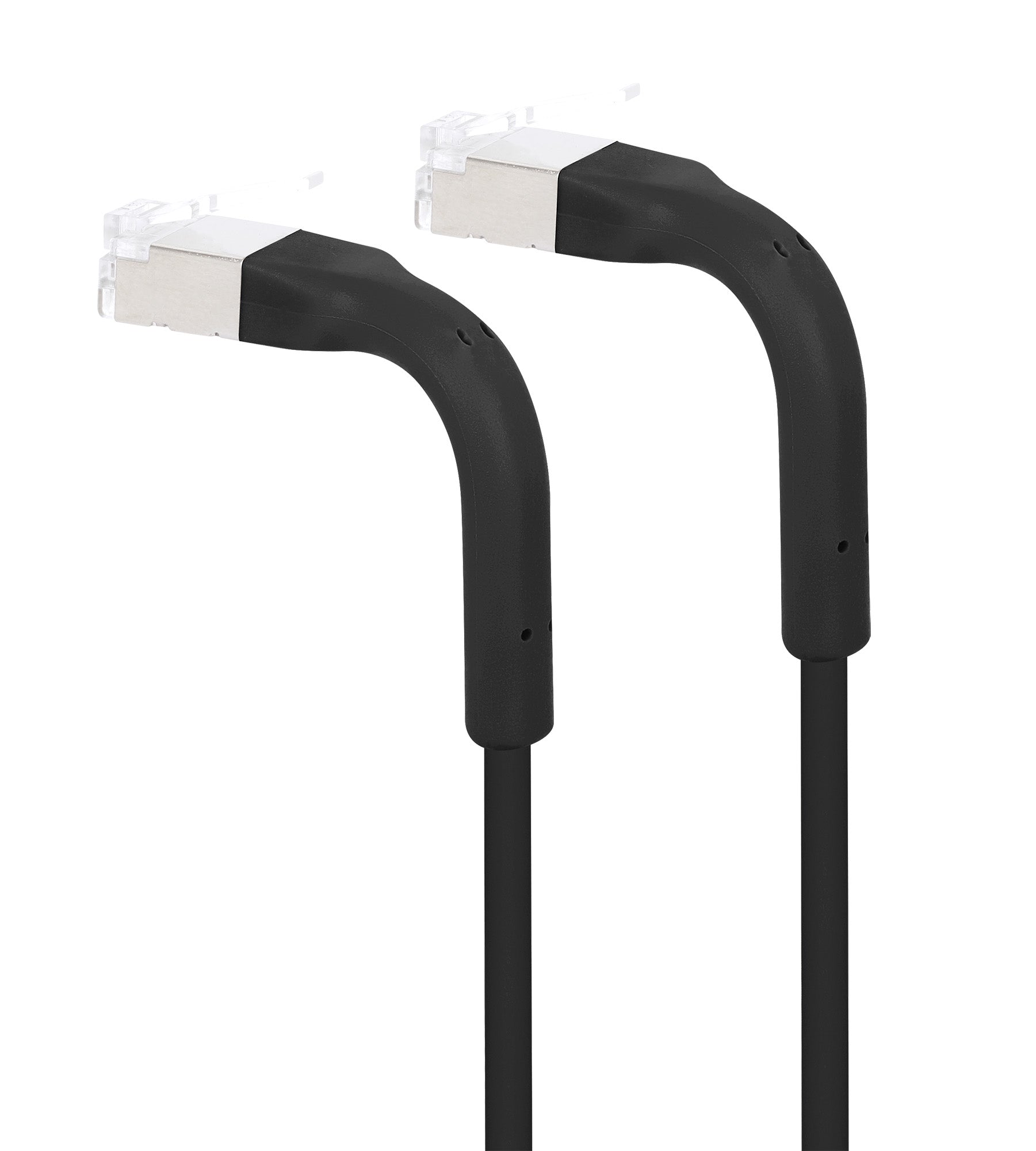 Cat6a F/FTP FlexiBoot Slim Network Patch Cable, 1 m, Black Image 6