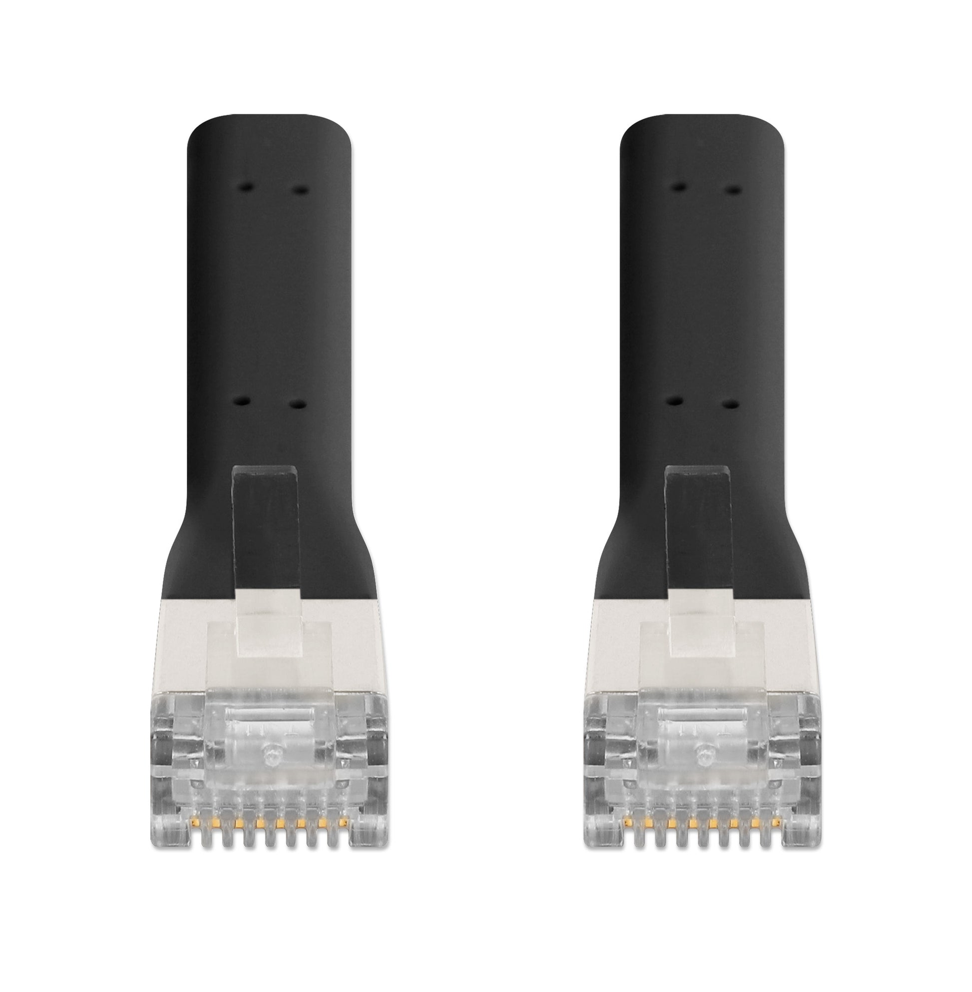Cat6a F/FTP FlexiBoot Slim Network Patch Cable, 1.5 m, Black Image 3