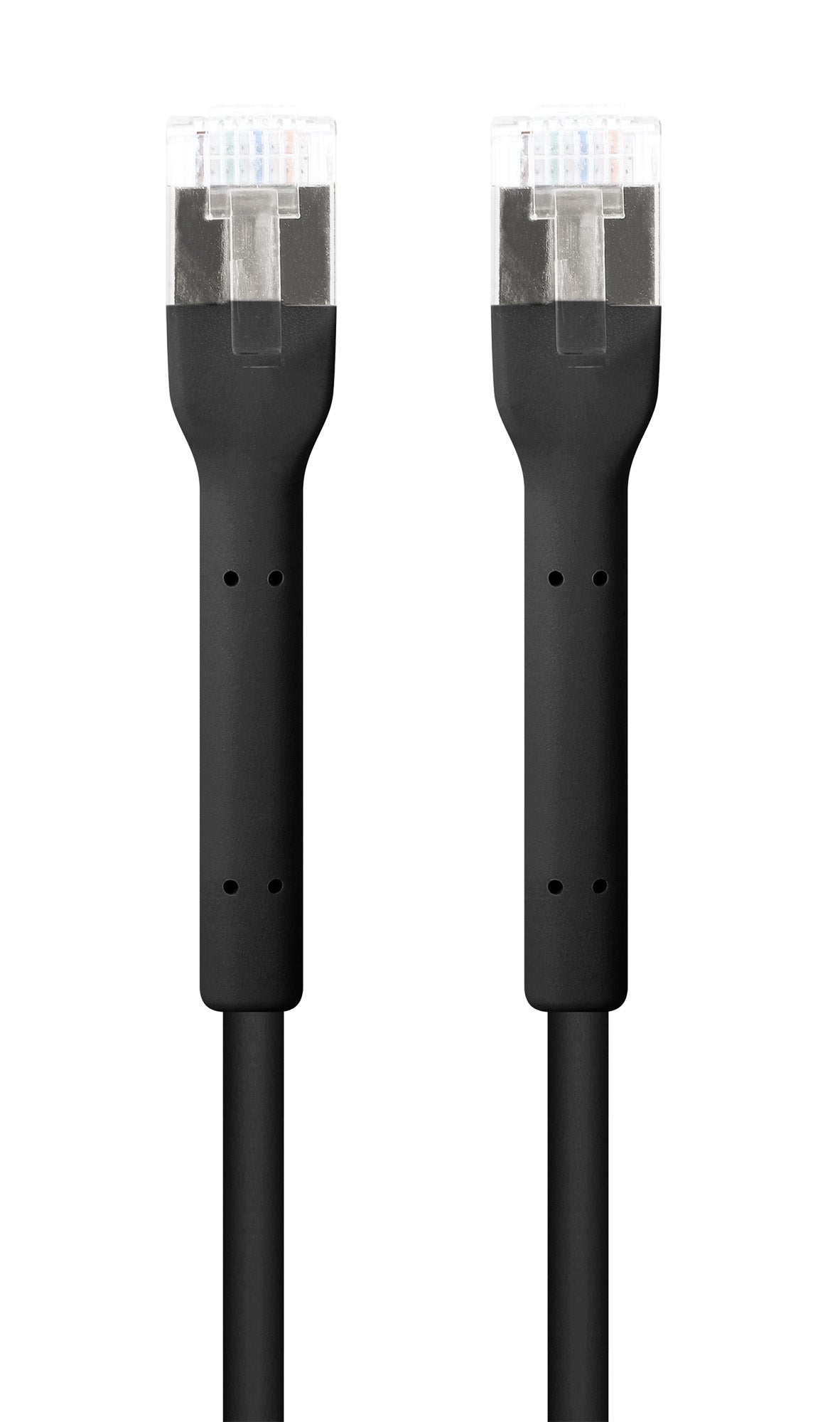 Cat6a F/FTP FlexiBoot Slim Network Patch Cable, 1.5 m, Black Image 4