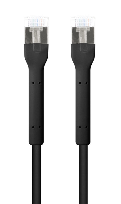 Cat6a F/FTP FlexiBoot Slim Network Patch Cable, 1.5 m, Black Image 4