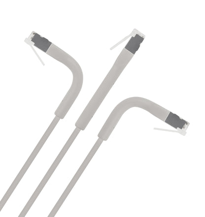 Cat6a F/FTP FlexiBoot Slim Network Patch Cable, 1.5 m, Gray Image 5