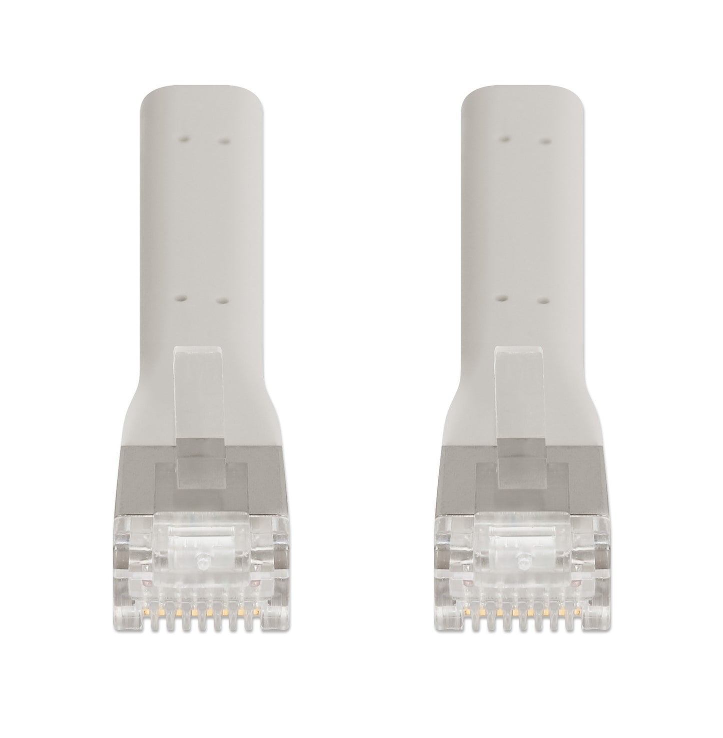 Cat6a F/FTP FlexiBoot Slim Network Patch Cable, 2 m, Gray Image 3
