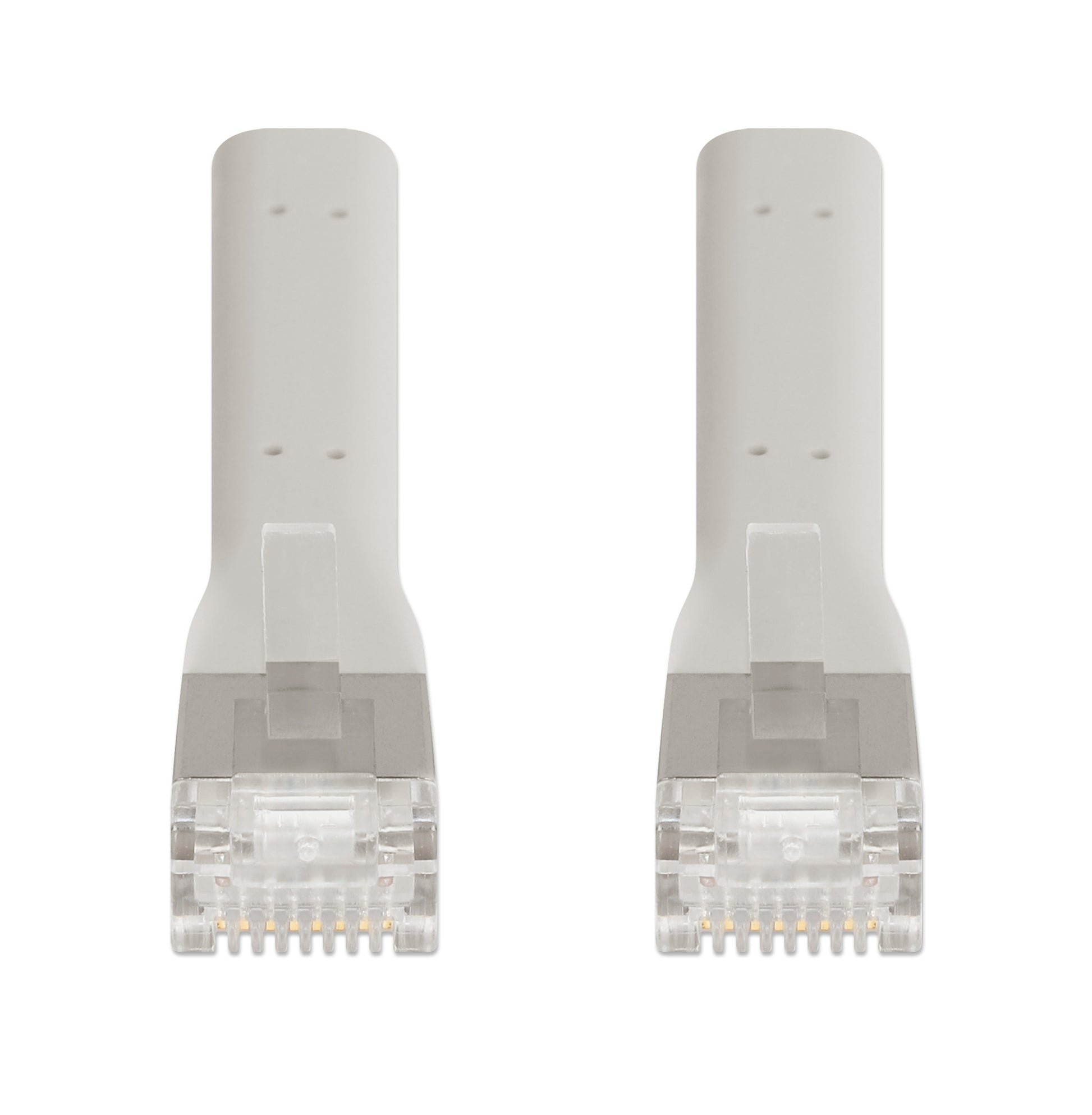 Cat6a F/FTP FlexiBoot Slim Network Patch Cable, 2 m, Gray Image 3