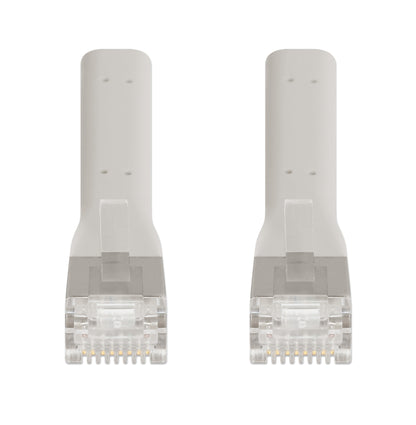 Cat6a F/FTP FlexiBoot Slim Network Patch Cable, 2 m, Gray Image 3