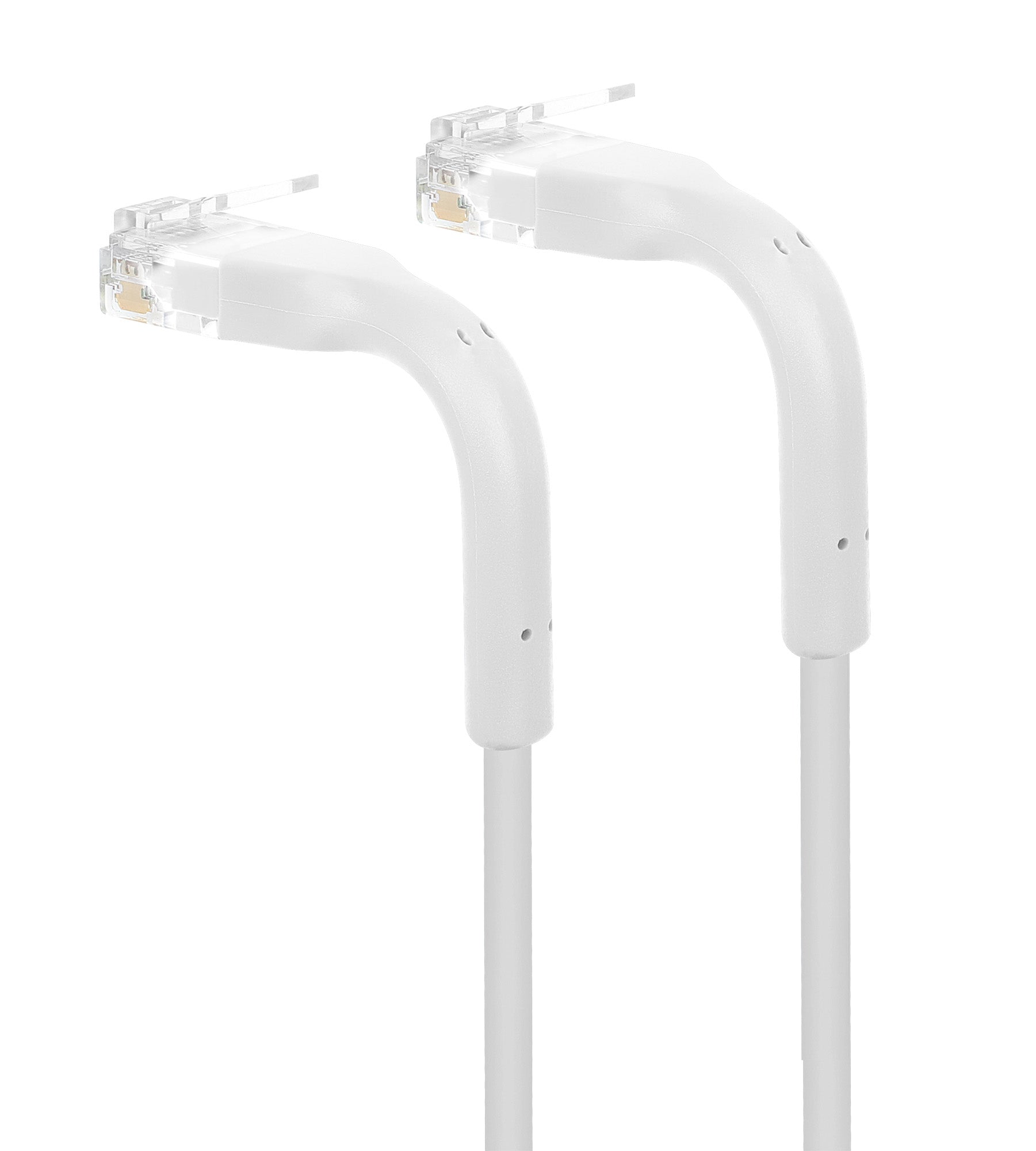 Cat6 U/UTP FlexiBoot Slim Network Patch Cable, 1 ft., White, 10-Pack Image 8