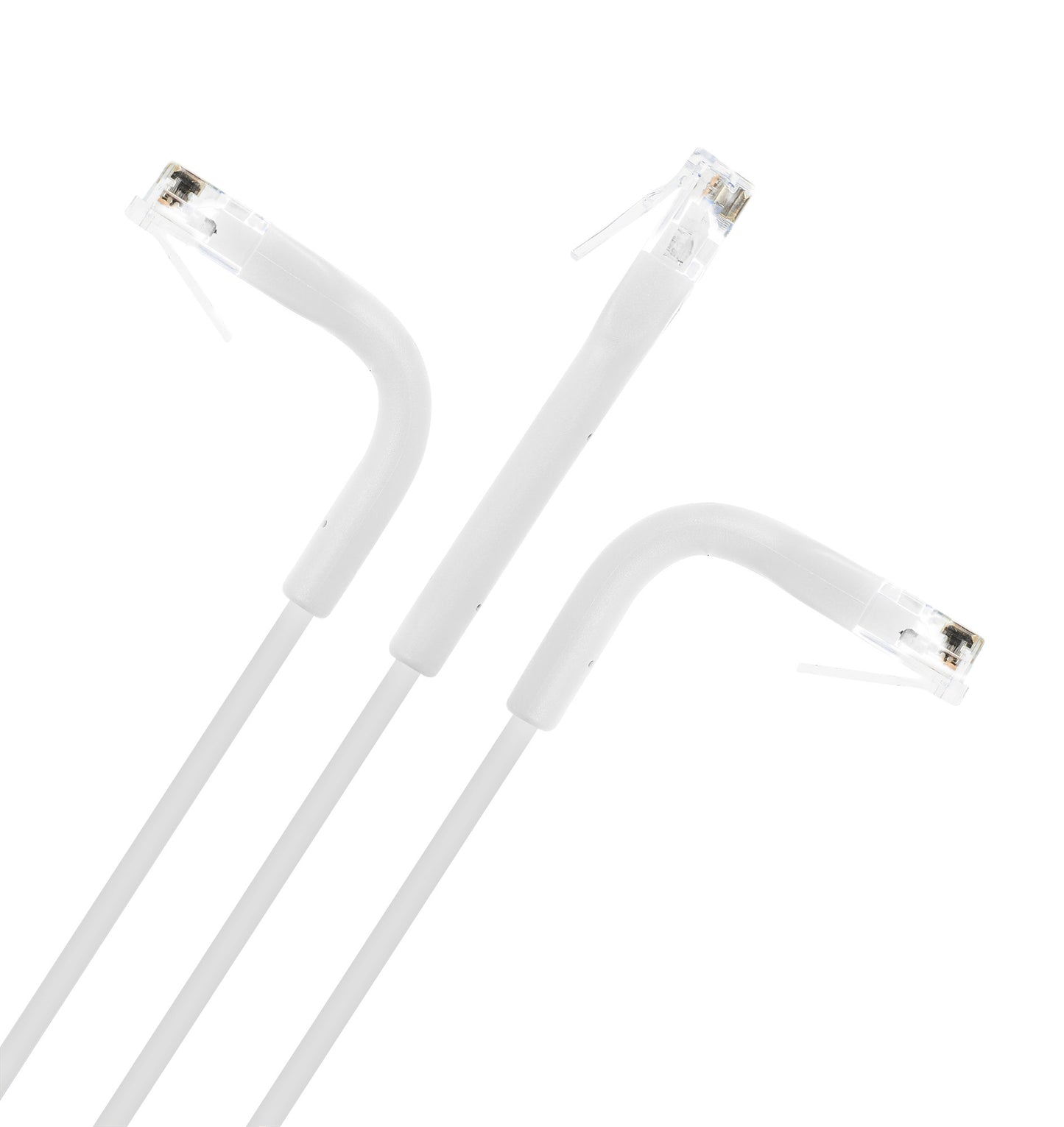 Cat6 U/UTP FlexiBoot Slim Network Patch Cable, 14 ft., White, 10-Pack Image 7