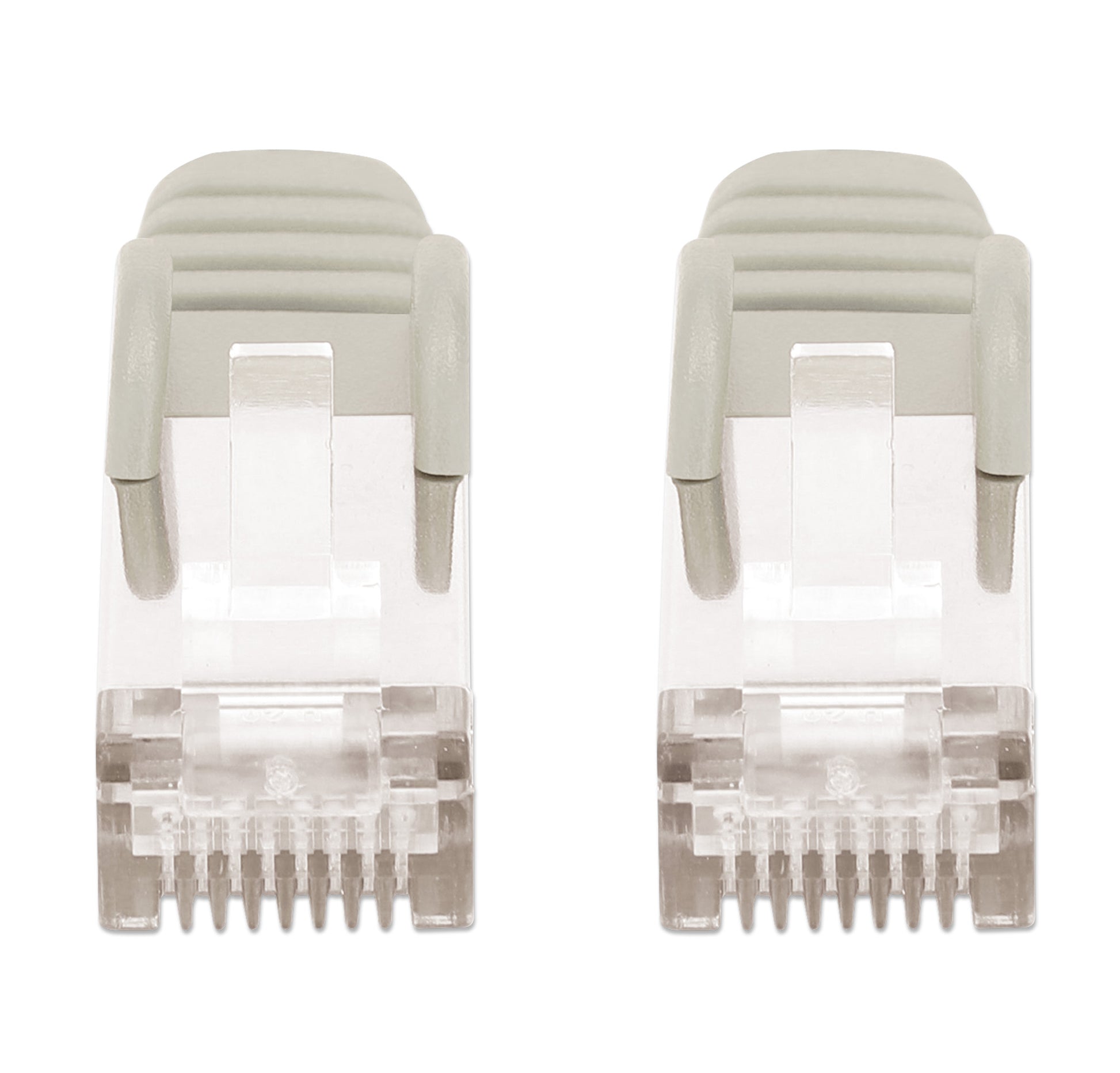 Cat8.1 U/FTP Slim Network Patch Cable, 3 ft., Gray, 10-Pack Image 5