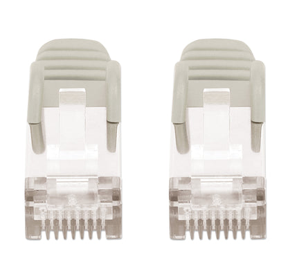 Cat8.1 U/FTP Slim Network Patch Cable, 3 ft., Gray, 10-Pack Image 5