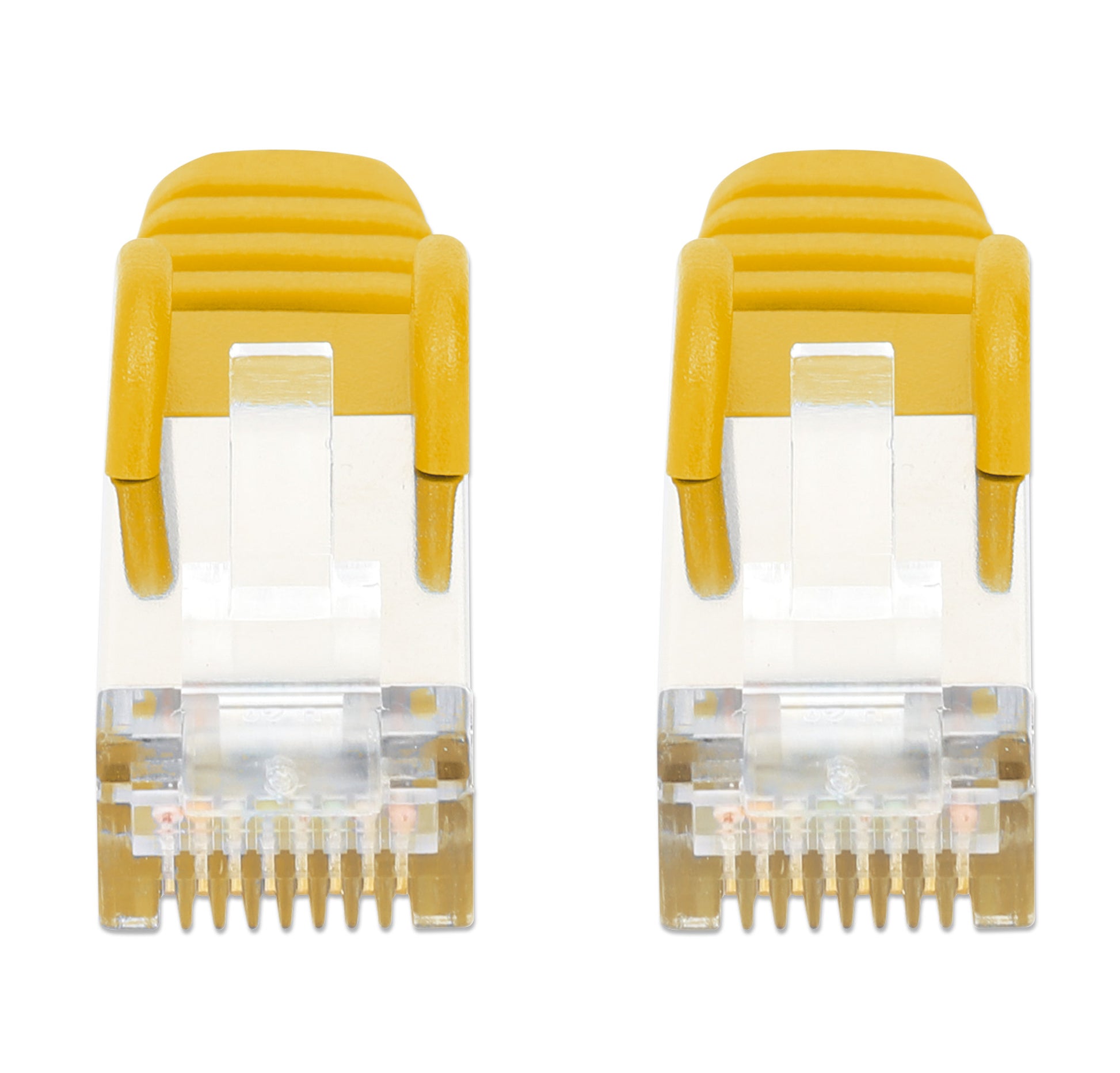 Cat8.1 U/FTP Slim Network Patch Cable, 7 ft., Yellow, 10-Pack Image 5