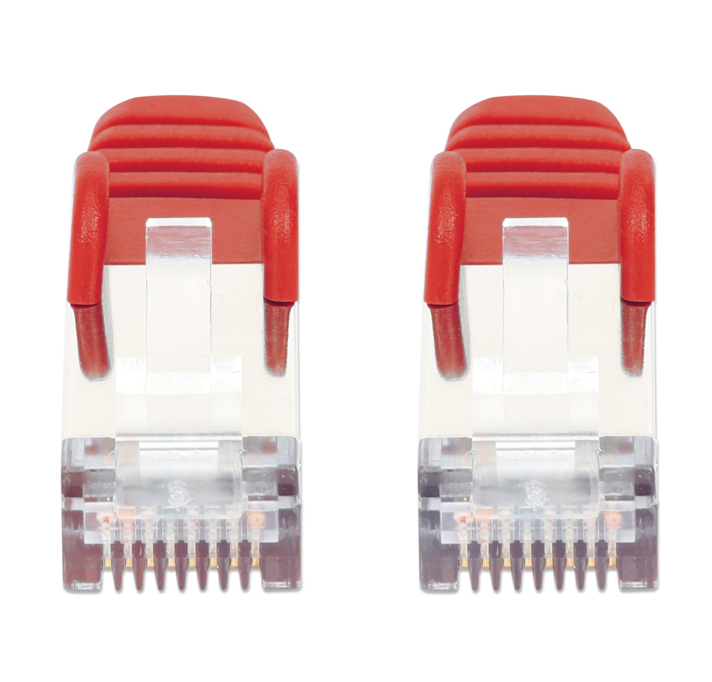 Cat8.1 U/FTP Slim Network Patch Cable, 1.5 ft., Red, 10-Pack Image 5
