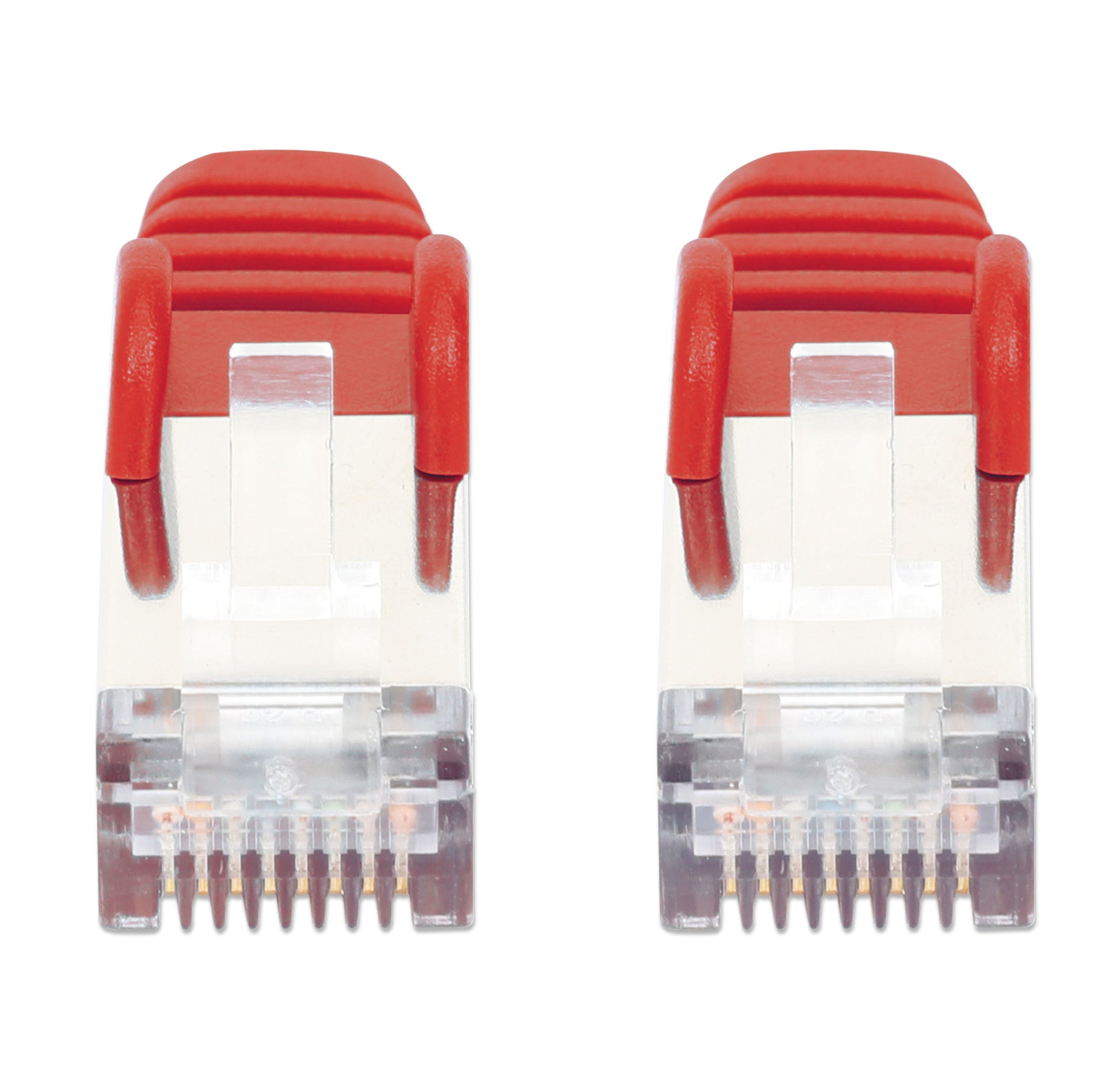 Cat8.1 U/FTP Slim Network Patch Cable, 5 ft., Red, 10-Pack Image 5