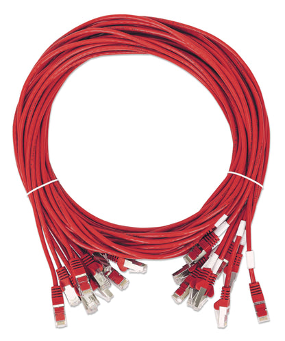 Cat8.1 U/FTP Slim Network Patch Cable, 14 ft., Red, 10-Pack Image 7