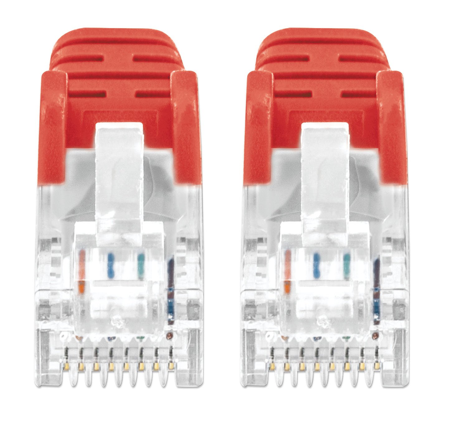 Cat6 U/UTP Slim Network Patch Cable, 0.5 ft., Red Image 3