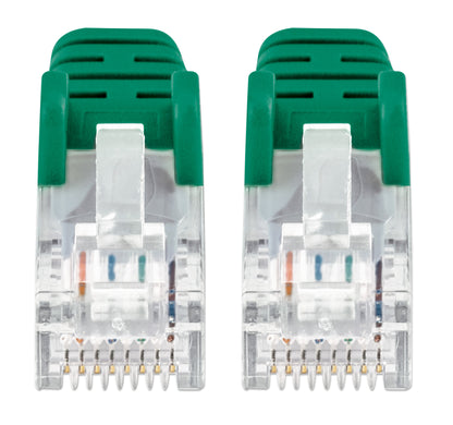 Cat6 U/UTP Slim Network Patch Cable, 0.5 ft., Green Image 3