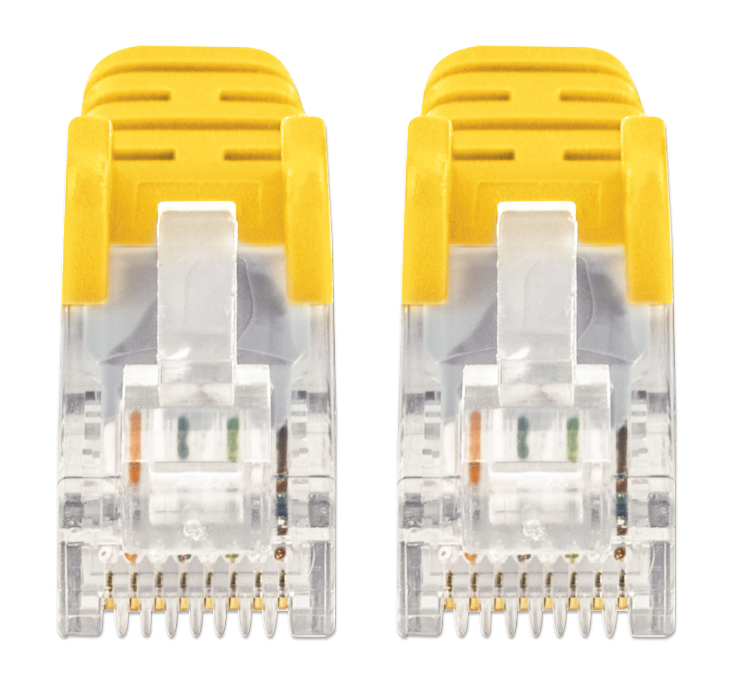 Cat6 U/UTP Slim Network Patch Cable, 0.5 ft., Yellow Image 3