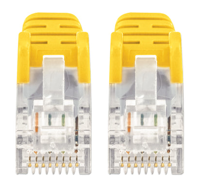 Cat6 U/UTP Slim Network Patch Cable, 0.5 ft., Yellow Image 3