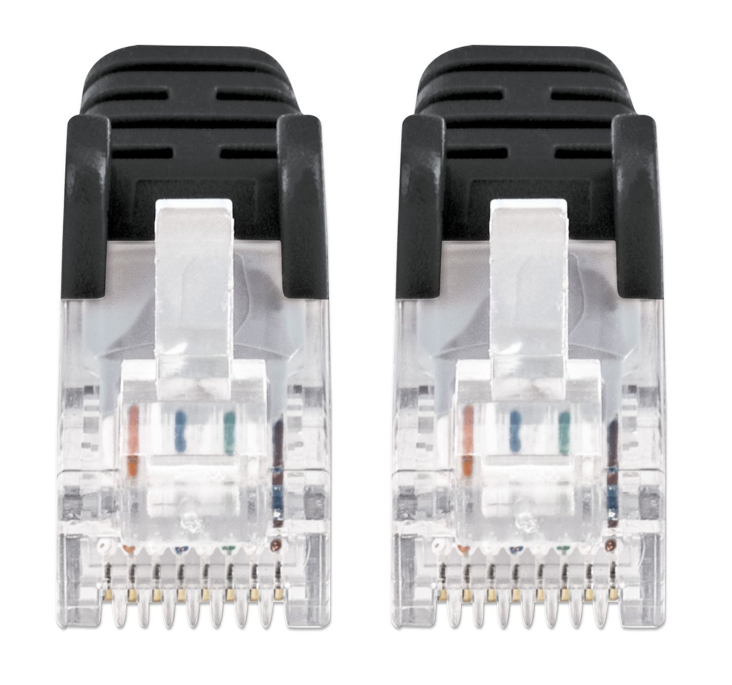 Cat6a U/UTP Slim Network Patch Cable, 0.5 ft., Black Image 3