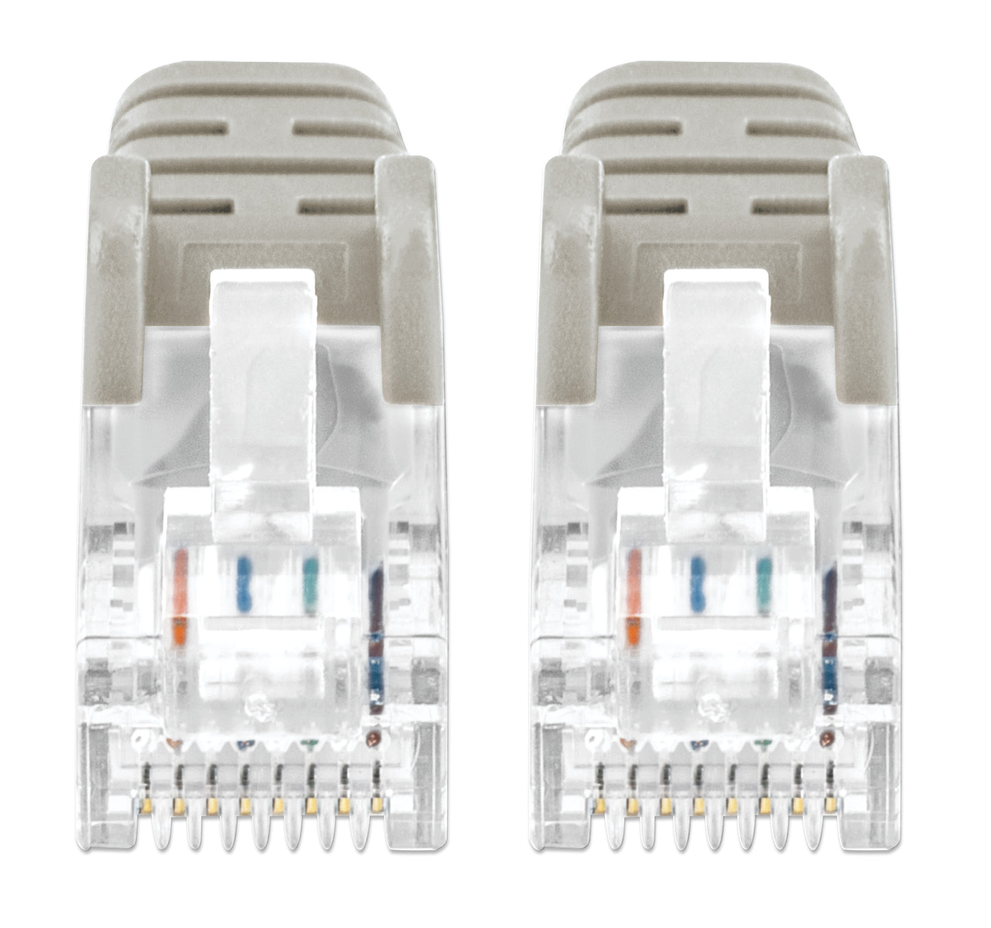 Cat6a U/UTP Slim Network Patch Cable, 0.5 ft., Gray Image 3