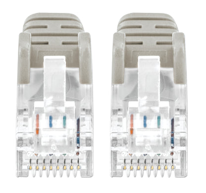 Cat6a U/UTP Slim Network Patch Cable, 0.5 ft., Gray Image 3