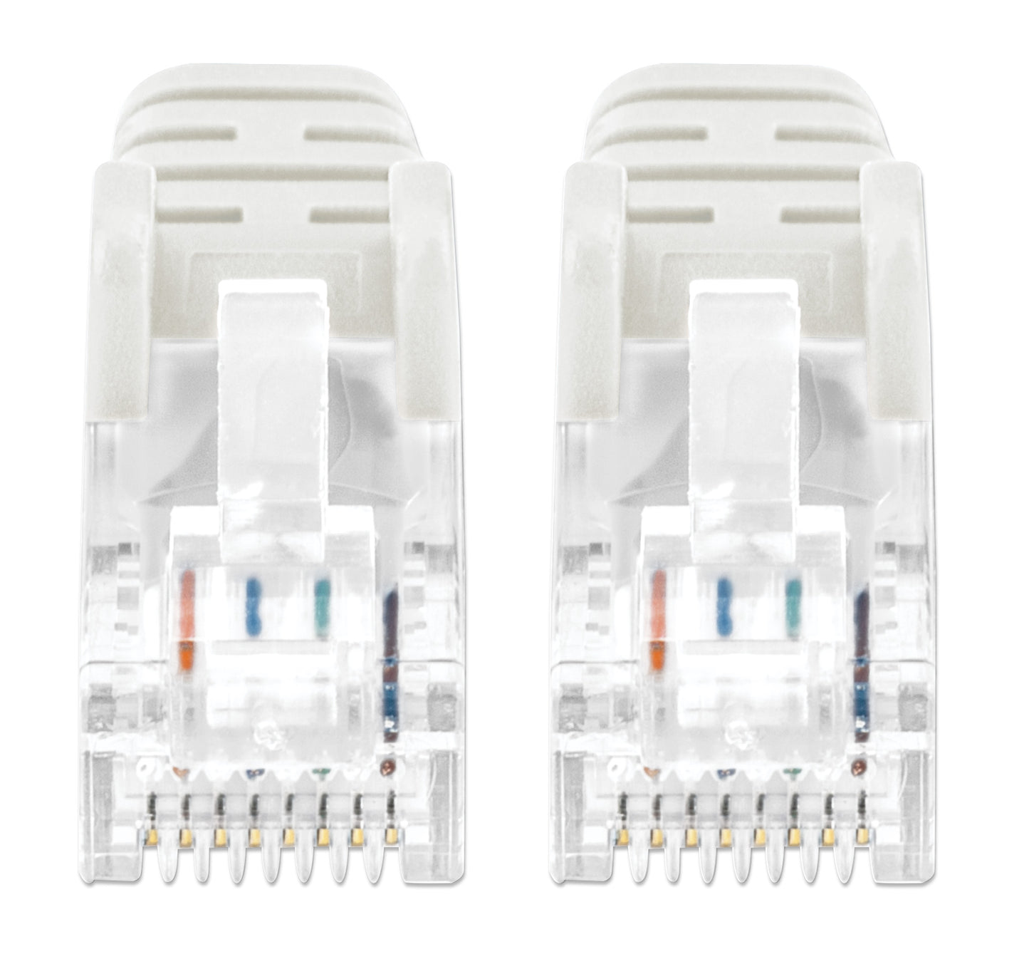 Cat6a U/UTP Slim Network Patch Cable, 0.5 ft., White Image 3