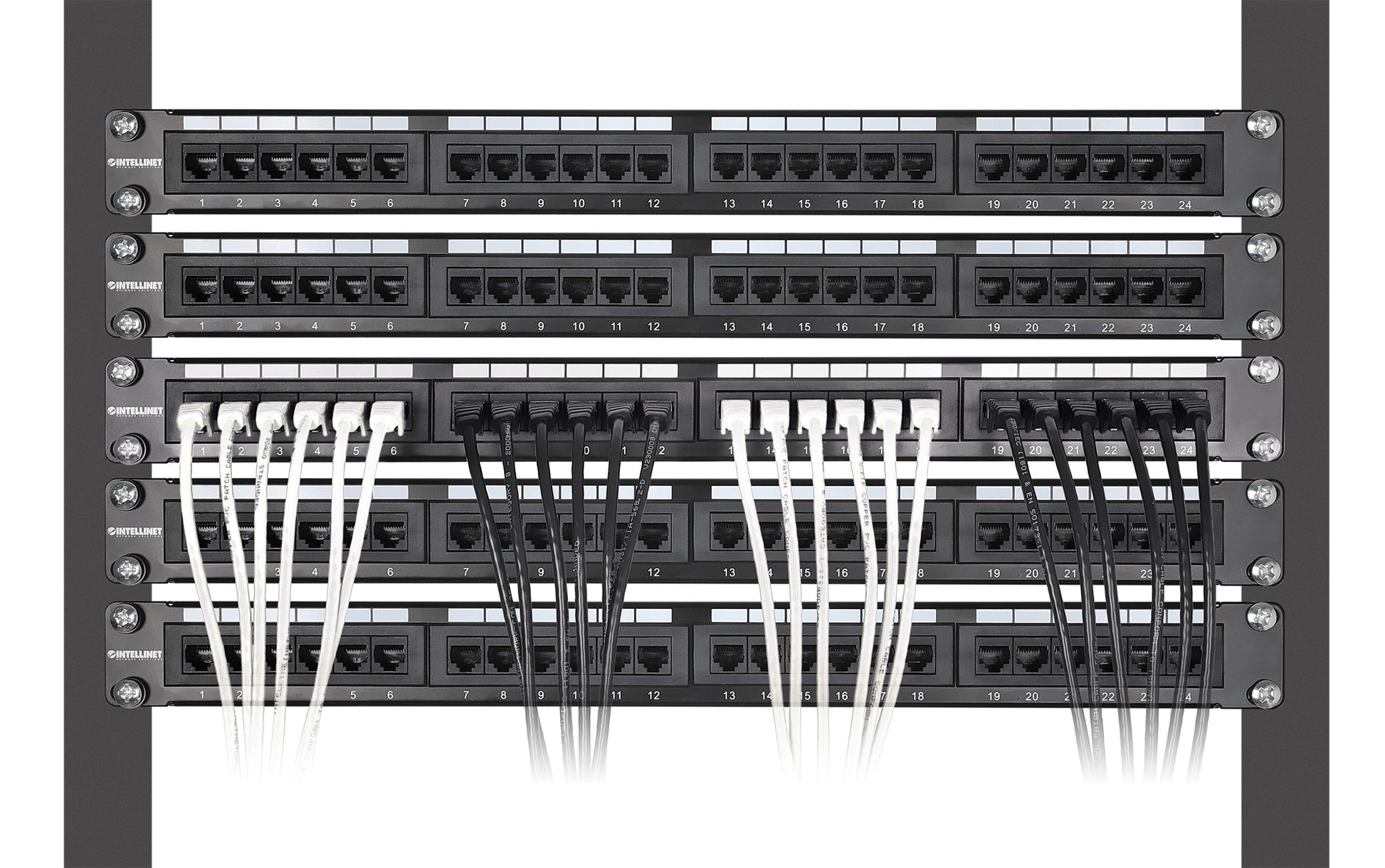 Cat6 U/UTP Premium Network Patch Cable, 2 m (7 ft.), White, 10-Pack Image 6