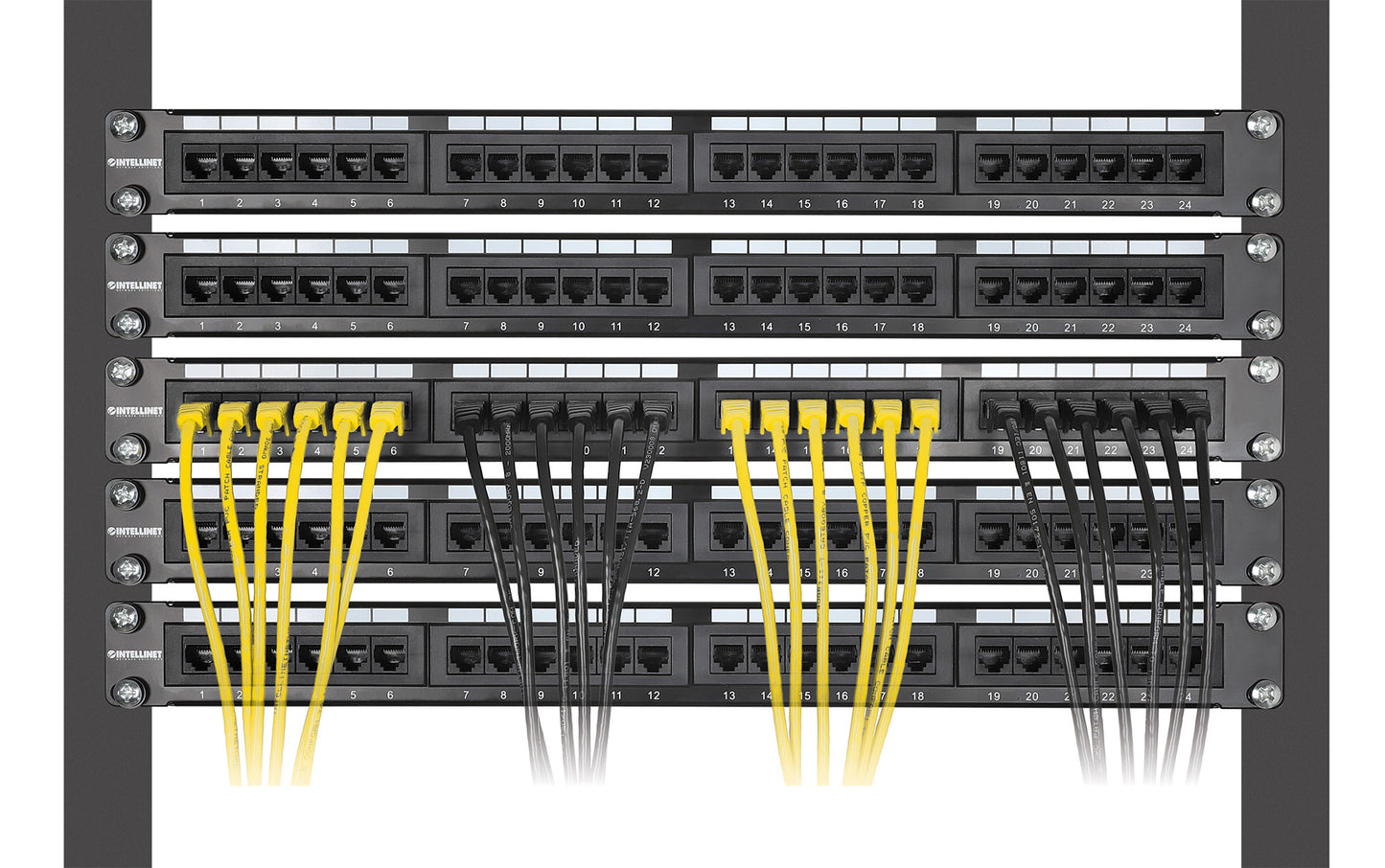 Cat6 U/UTP Premium Network Patch Cable, 2 m (7 ft.), Yellow, 10-Pack Image 6