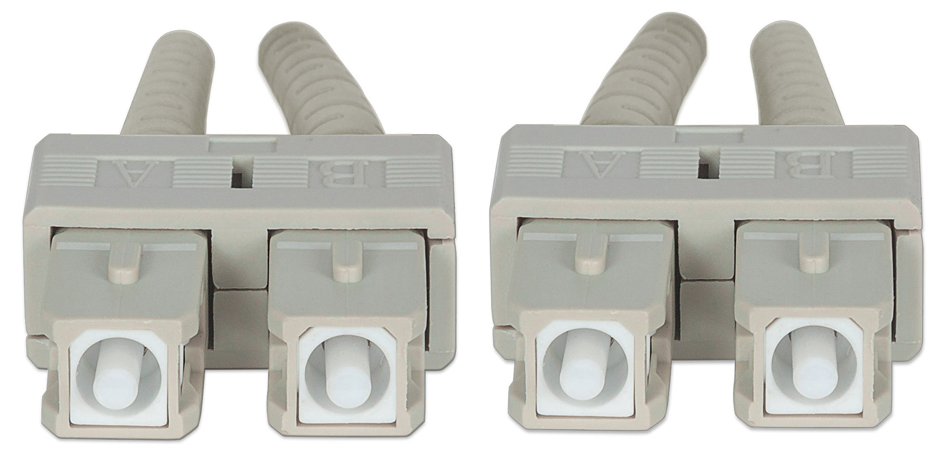 3 m LC to LC UPC Fiber Optic Patch Cable, 2.0 mm, Duplex, OFNR, OM4 Multimode, Violet Image 4