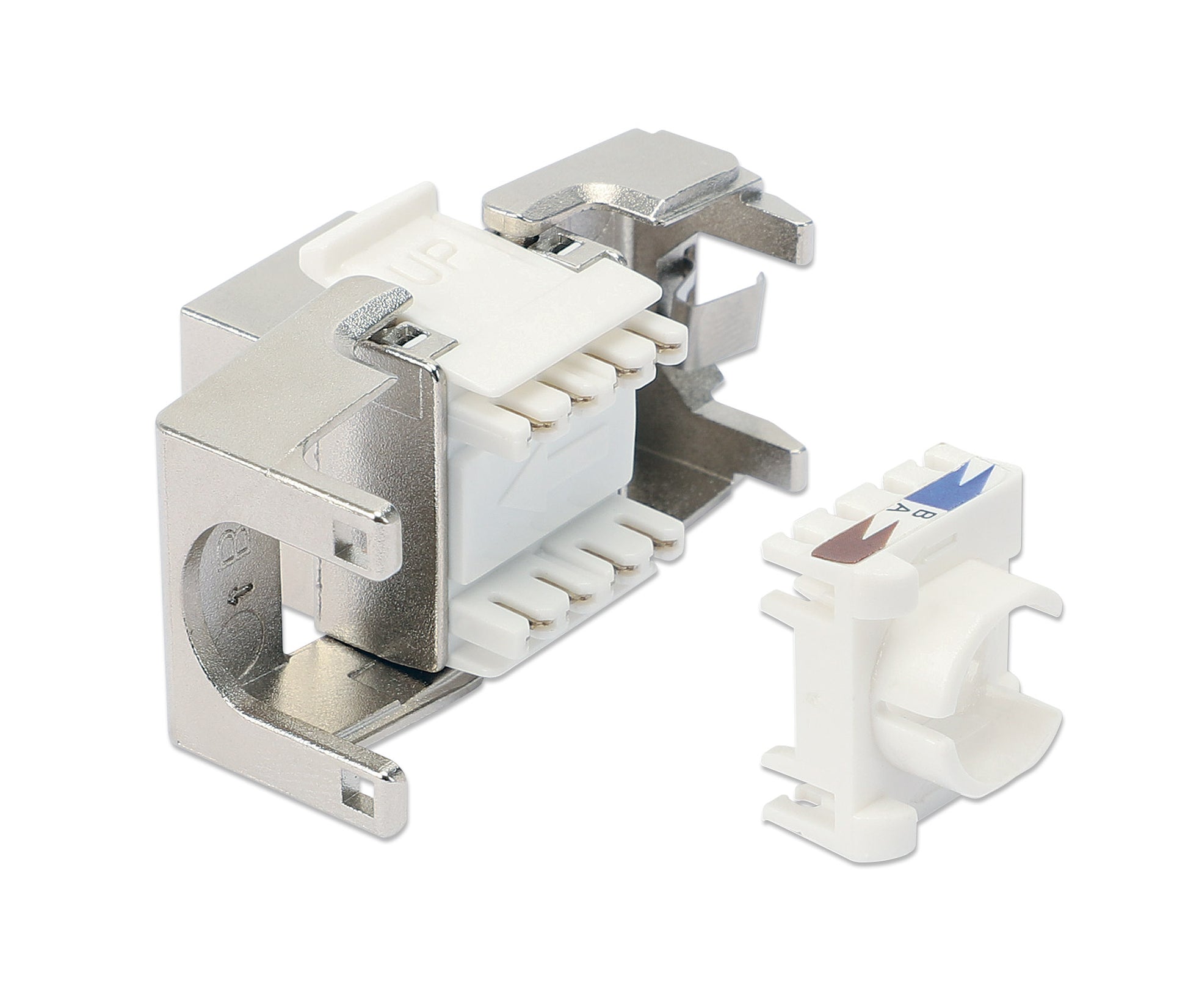 Cat8.1 40G Shielded Toolless Keystone Jack Image 6