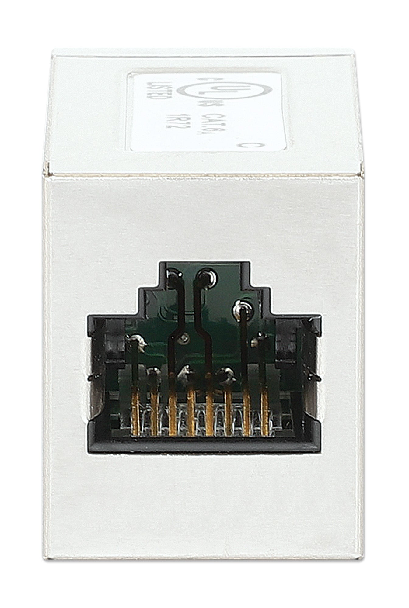 Cat6a 10G Shielded Modular RJ45 Inline Coupler Image 3