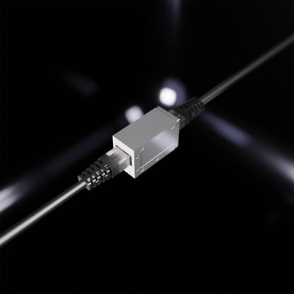 Cat6a 10G Shielded Modular RJ45 Inline Coupler Image 7